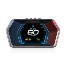 Heads up Display P17, Car Smart obd2 Gauge Display, GPS Speedometer with Vehi...