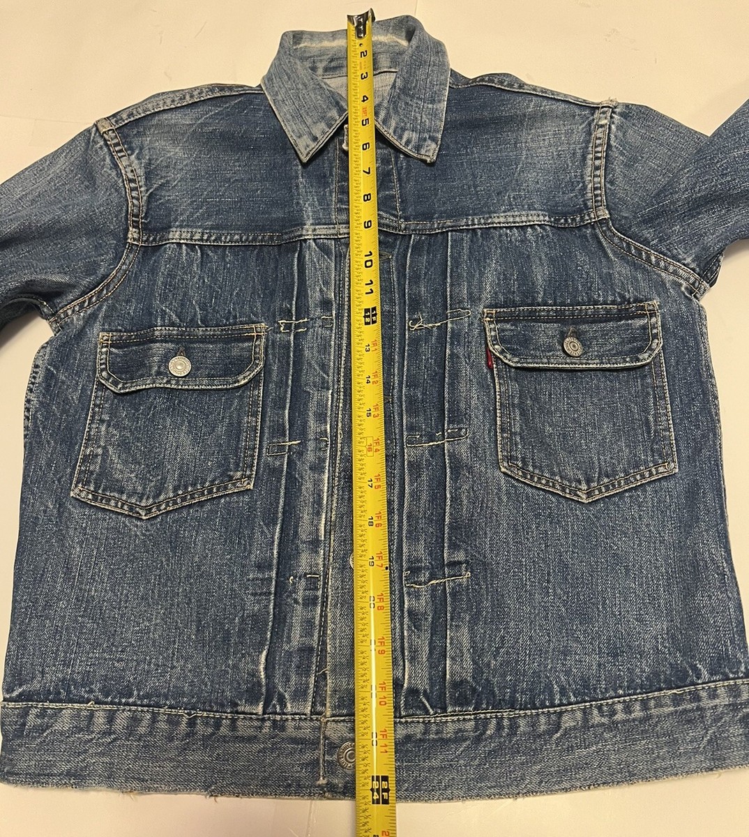 Vintage 1953 Levis 507XX Big E Type 2 Denim Jacket Single Vintage 1953 Levis 507XX Big E Type 2 Denim Jacket Single