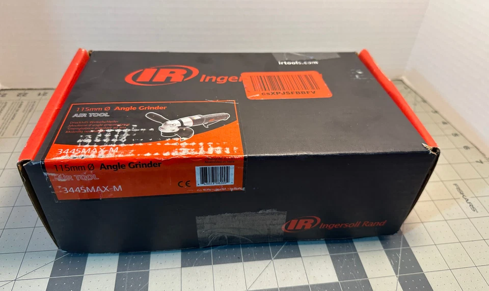 Amoladora de aire angular y herramienta de corte Ingersoll Rand 3445MAX-M, rueda de 4,5", eje M14 Foto 4 de 4