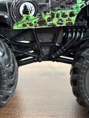 MONSTER JAM 2019 Spin Master GRAVE DIGGER OVERCAST Black Cage Monster Truck 1:64 - Foto 2 di 10