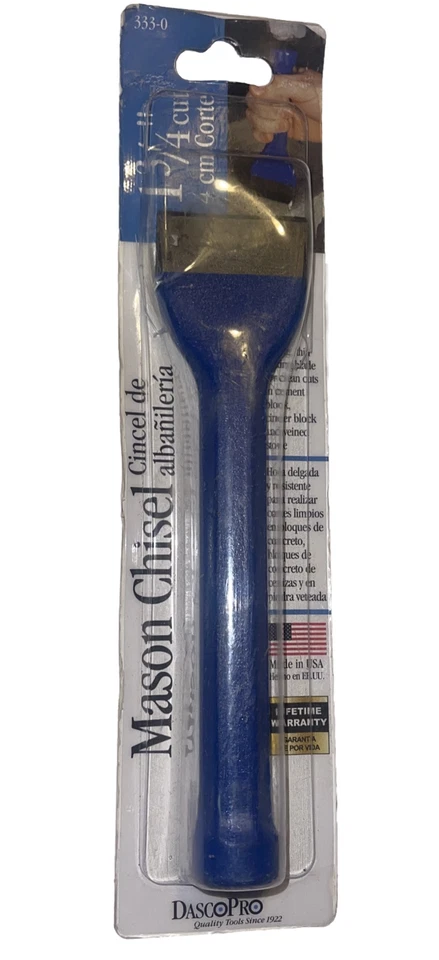 Vaughn & Bushnell Dasco 1-3/4" cincel de albañilería herramienta azul Foto 2 de 4