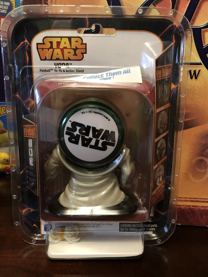 Star Wars Yoda Fireball Yomega - Yo Yo y soporte de acción!! Foto 4 de 4