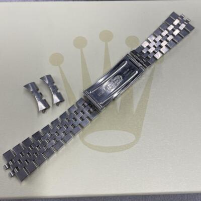 ROLEX Genuine Band Jubilee Bracelet 62510H 555 Watch Parts Silver