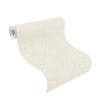 Rasch Tapete Vliestapete 400700 Weiß Beige Glanz Stylisch Putzoptik