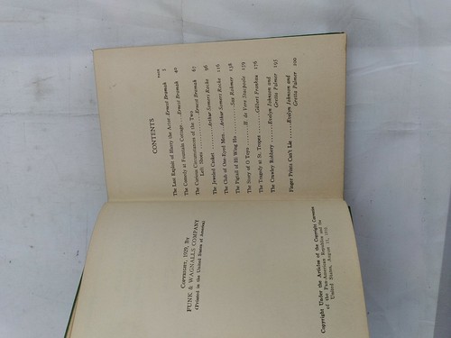 The World's Best 100 Detective Stories Volume 8 Vintage 1929 - Picture 5 of 6