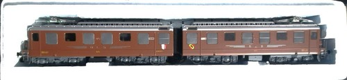 HAG 241 Doppio locomotore elettrico Ae 8/8 273 BLS scala H0 - Imagen 2 de 16