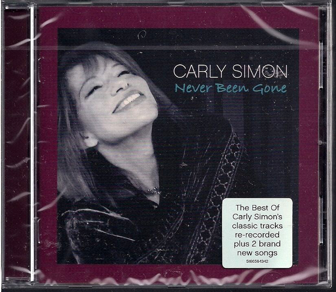 Carly Simon ~ Never Been Gone NEW SEALED CD BEST OF CLASSIC TRACKS RE- RECORDED