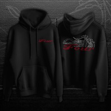 Motorcycle Sweatshirt for Indian Four 1928-1942 - Hoodie for Bikers