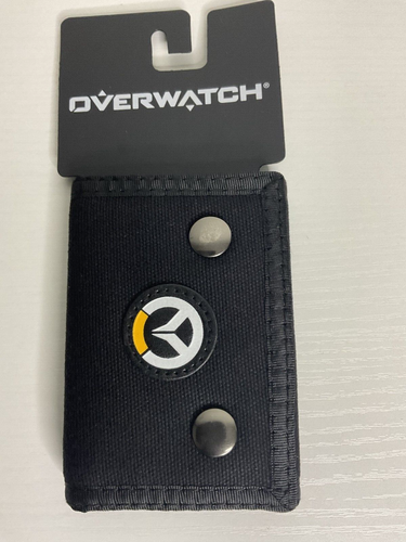 Officially Licensed Blizzard Overwatch Men's Black Tri-Fold Snap Closure Wallet - Picture 8 of 14
