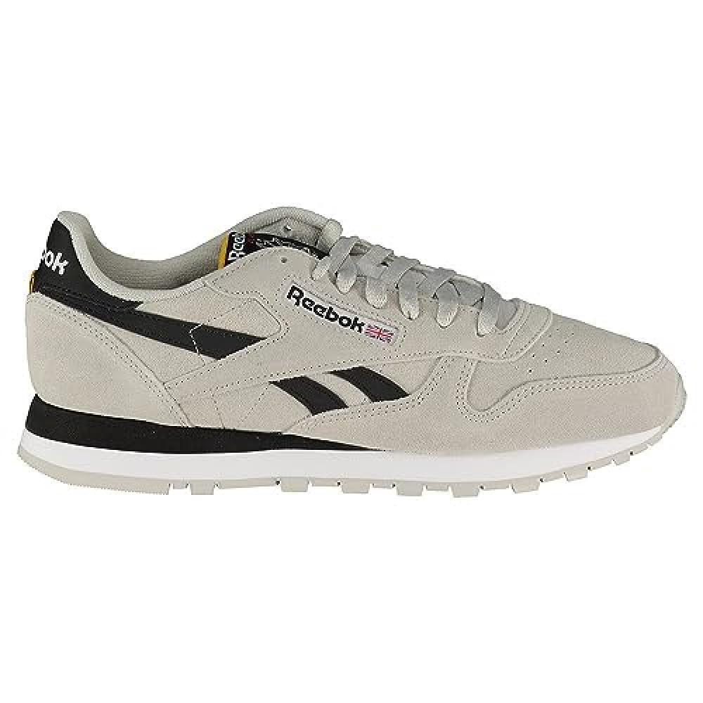 (TG. 34.5 EU) Reebok Classic Leather, Scarpe da Ginnastica Unisex - Adulto, Stef