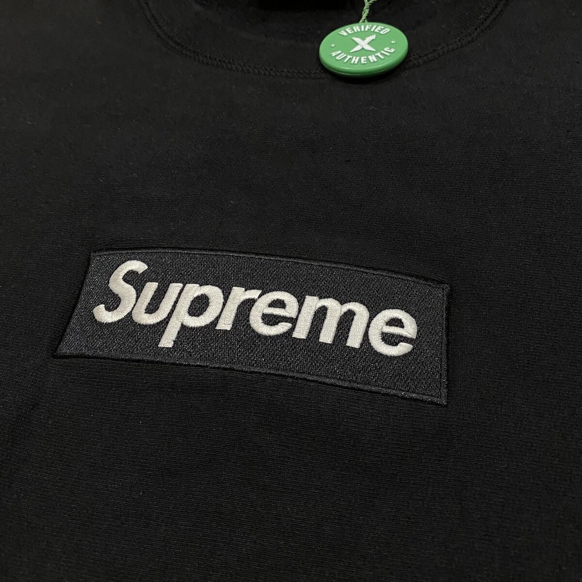 Supreme Box Logo Crewneck FW18 Sweatshirt StockX Black Bogo Supreme Box Logo Crewneck FW18 Sweatshirt StockX Black Bogo