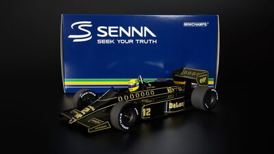 Minichamps - 1:18 Lotus Renault 98T Ayrton Senna 1986 'Dirty