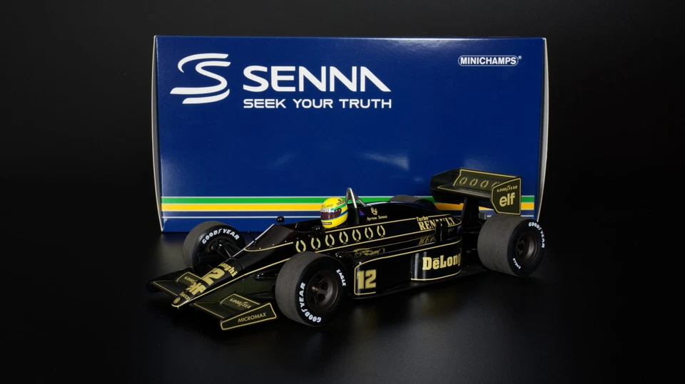 Minichamps - 1:18 Lotus Renault 98T Ayrton Senna 1986 'Dirty Version' (540863... - Image 2 of 4