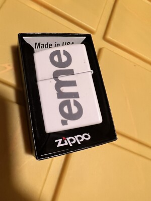 Supreme x Zippo Lighter Glow In The Dark With Box -- New / NIB | eBay
