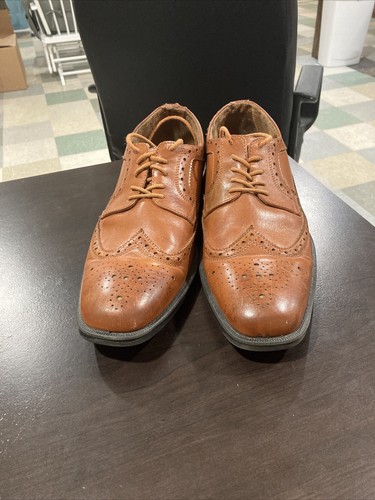 Men's Deer Stags Cade Brown Wingtip 
