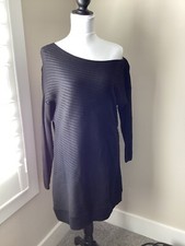 WHBM One Shoulder Sweater Dress- Large