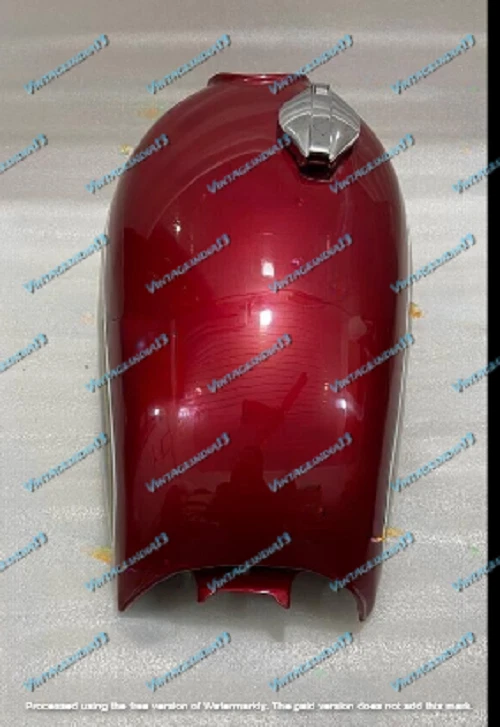 Tanque de gasolina Honda CB550 pintado de aço modelo 1974 - Imagem 4 de 4