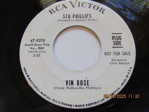 DEMO PROMO MENGE 3 STU PHILLIPS 45rpm SINGLES RCA TITEL SIEHE BILDER