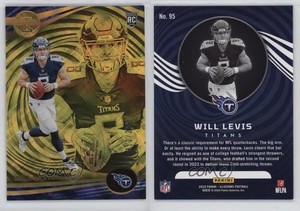 2023 Panini Illusions Yellow Diamond /299 Will Levis #95 Rookie RC