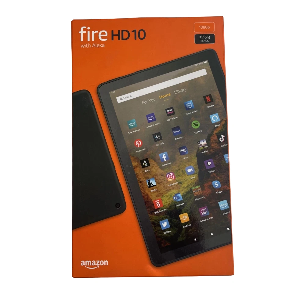 Fire HD 10-Tablet 2023 | 11. Generation | 3GB RAM | 1080p Full HD | NEU✅ & OVP