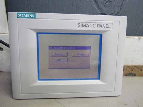 SIEMENS SIMATIC PANEL TP070 6AV6545-0AA15-2AX0 TOUCH PANEL NICE USED TAKEOUT !!