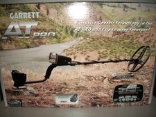 Garrett AT Pro  Metal Detector with Headphones and bonus Super Sniper coil