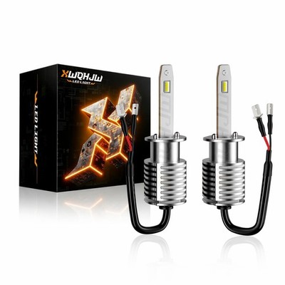 H1 Night Breaker Laser LED Headlight Bulbs 64150NL-2HB ECO PACK of 2