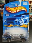 Hot Wheels Krazy 8s 2001 1st editions vintage blue card track car