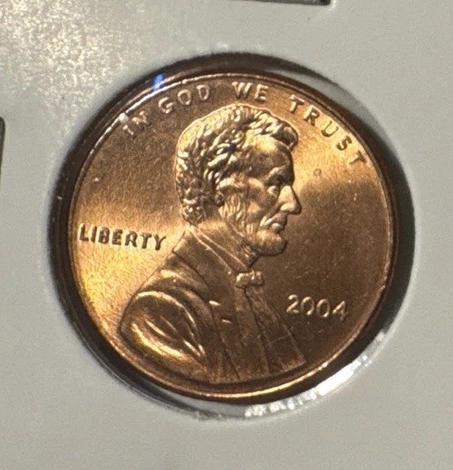 2004 Lincoln Memorial Cent, MS, Penny, Brilliant, Small Cent