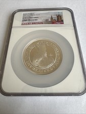 2022 UK S£10 BRITISH MONARCHS KING JAMES I 5oz SILVER PF69 UC