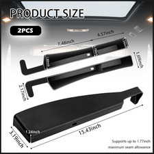 2PCS Car Seat Gap Filler Organizer with Charging Port,Upgrade Cars Gap Filler...