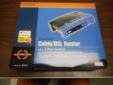 LINKSYS EtherFast Cable DSL Router with 4-Port Switch BEFSR41 Wired NIB