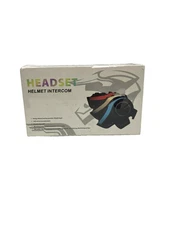 Space Fantasy Bluetooth Helmet Headset New Sealed Intercom Motorcyclists & Skier