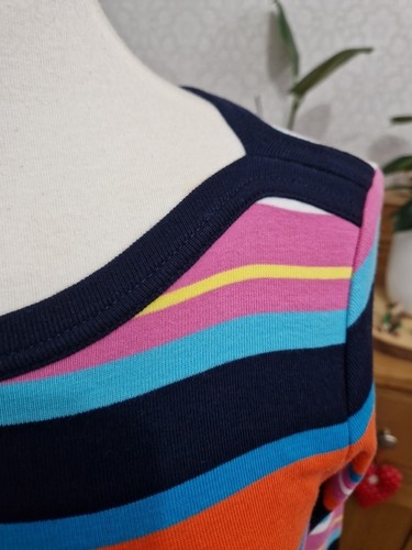Ralph Lauren Striped T.shirt Dress (12) - Picture 2 of 10