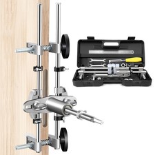 Door Lock Mortiser Kit, Lock Fitting Jig Maintenance Set, Door Lock Hole Opener
