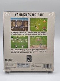 World Class Baseball (TurboGrafx-16, 1989) Authentic Brand New Sealed
