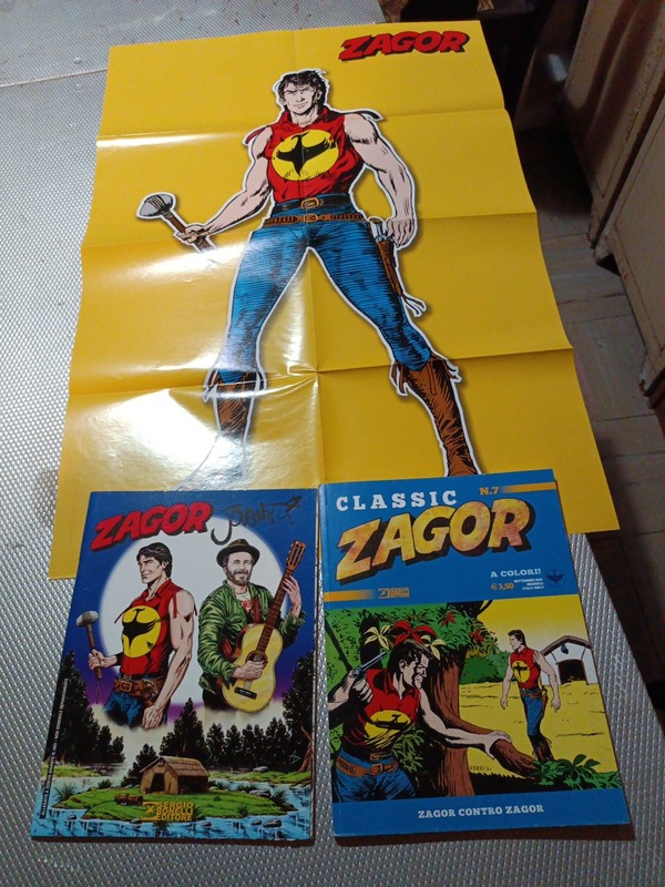 zagor comic Book And Poster