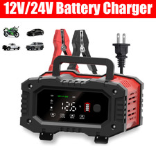 10a Battery Charger 12v24v Smart Auto Charger For Car Truck Boat Rv Lifepo4 10a Battery Charger 12v24v Smart Auto Charger For Car Truck Boat Rv Lifepo4