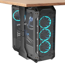 under Desk PC Mount, 7.9-13.4    Width Adjustable Computer Tower Stand, up to 77