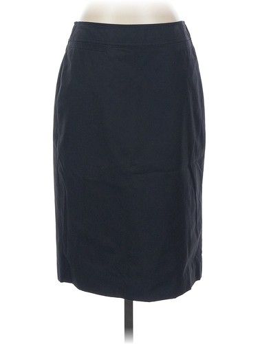 Jupe Ann Taylor LOFT Femme - Taille S - Longueur Genoux - Rayures Blanc Et Noir - Occasion Très Bon état