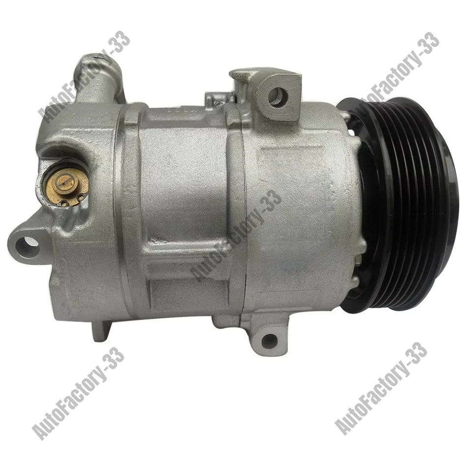 55701201 AC Compressor 12V for Fiar Punto Grande Sedici Bravo II Lancia Musa 1.6 - Image 2 of 4