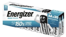 Image of Energizer Max Plus AA (double A) Batteries Pack 20