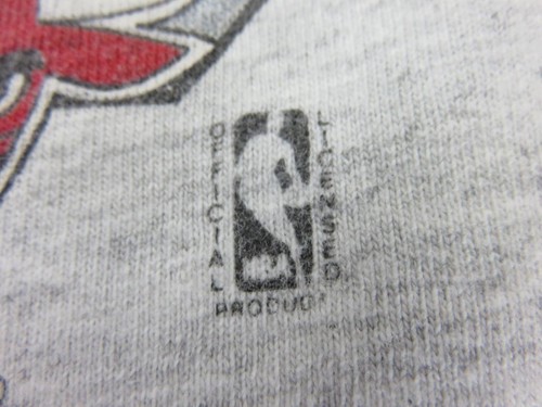 Vintage Michael Jordan 23 Chicago Bulls NBA grau T-Shirt Salem 1990 Größe L - Bild 3 von 8