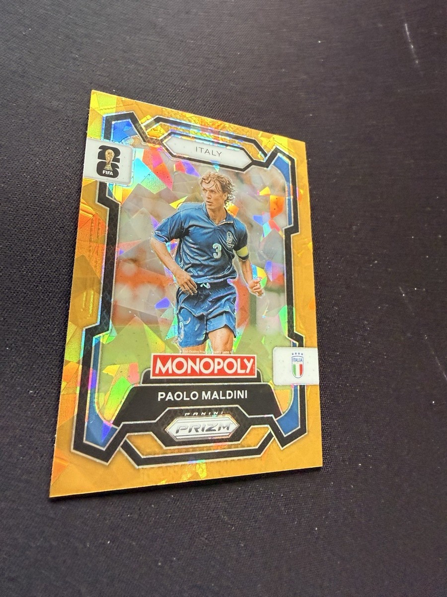 PAOLO MALDINI ITALY 2026 Panini World Cup Gold Cracked Ice | eBay