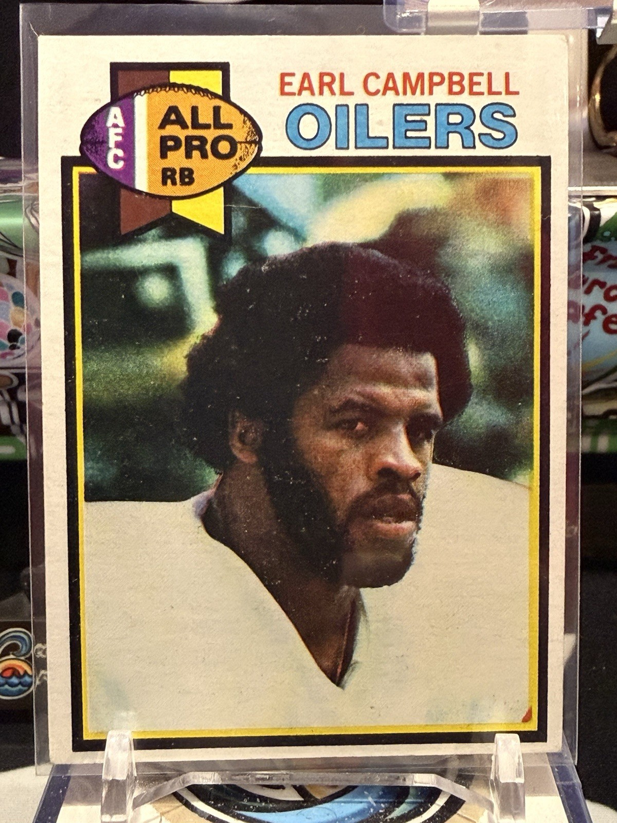 1979 Topps - Earl Campbell #390 (RC) Rookie HOF JW