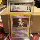 Pokemon CGC 10 Gem Mint Base Holo Mewtwo 10/102