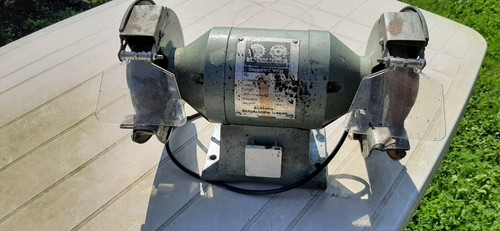 Interkrenn Doppelschleifer Schleifmaschine Polierbock 400W 2800min/-1