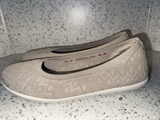SKECHERS Cleo Sport Darling Spirit Taupe Women's Slip On Flats - Size 9