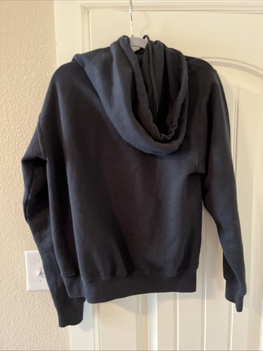 Bell Helicopter Pullover Hoodie Black Size Small Port and Company - Picture 3 of 3