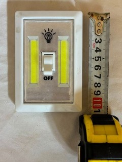 Wireless Cordless LED Light Switch Battery Operated Magnetic Night Closet Lamp
